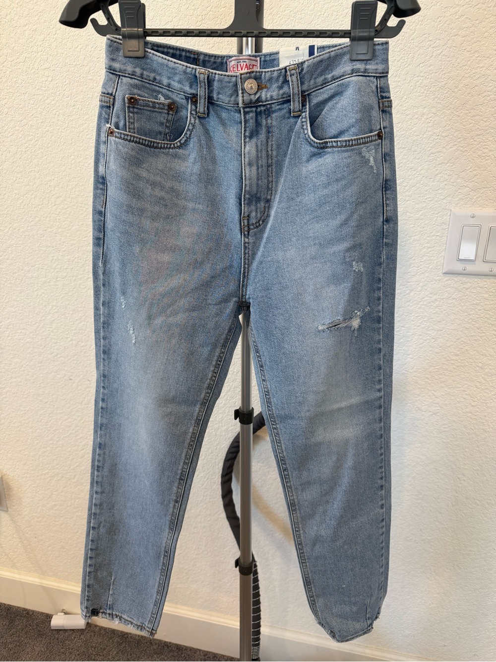 Light Blue Skinny Jeans for Women